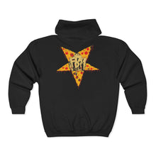 Load image into Gallery viewer, FBM Pizzagram Zip-Up Hooded Sweatshirt