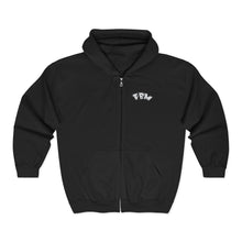Load image into Gallery viewer, FBM Upside Down Bird Zip-Up Hooded Sweatshirt
