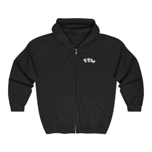 FBM Upside Down Bird Zip-Up Hooded Sweatshirt